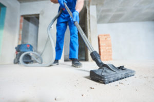 What is included in post construction cleaning