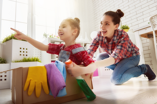 Is it possible to keep a house clean with a toddler