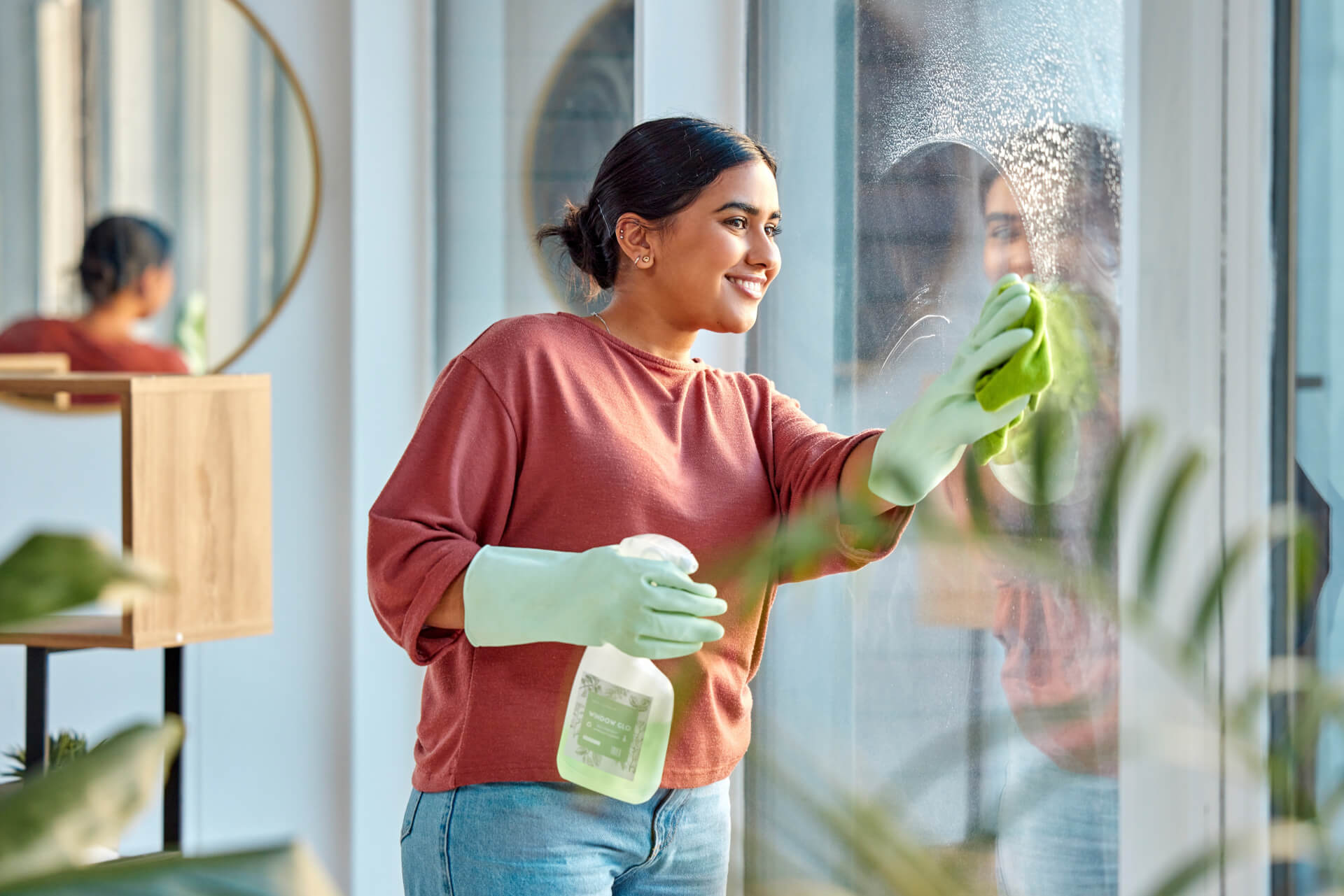 Comprehensive house cleaning and maid service